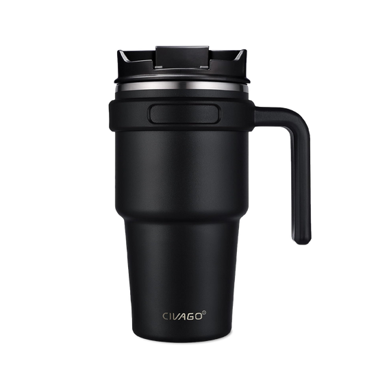 CIVAGO Carry-Handle Coffee Tumbler