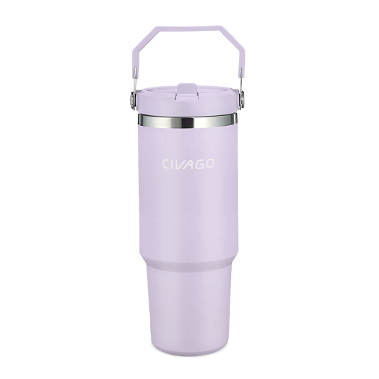 CIVAGO Carry-Handle IceFlow Car Tumbler